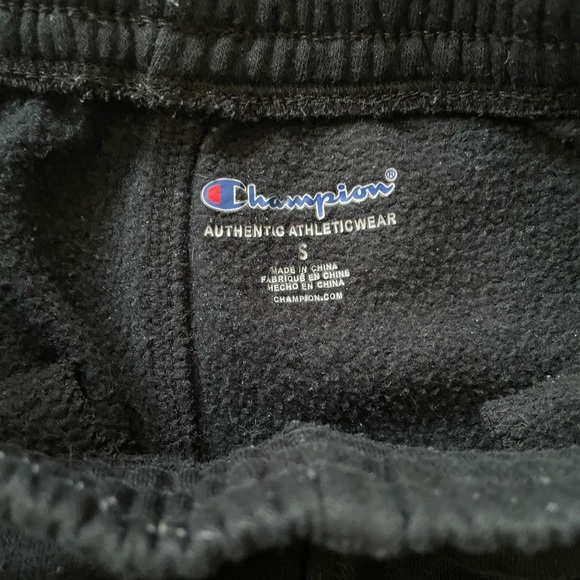 Boys Champion pant, black, size Small - Picture 3 of 3